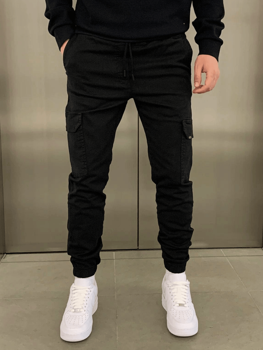 Olympus Cargo Jogger - Black