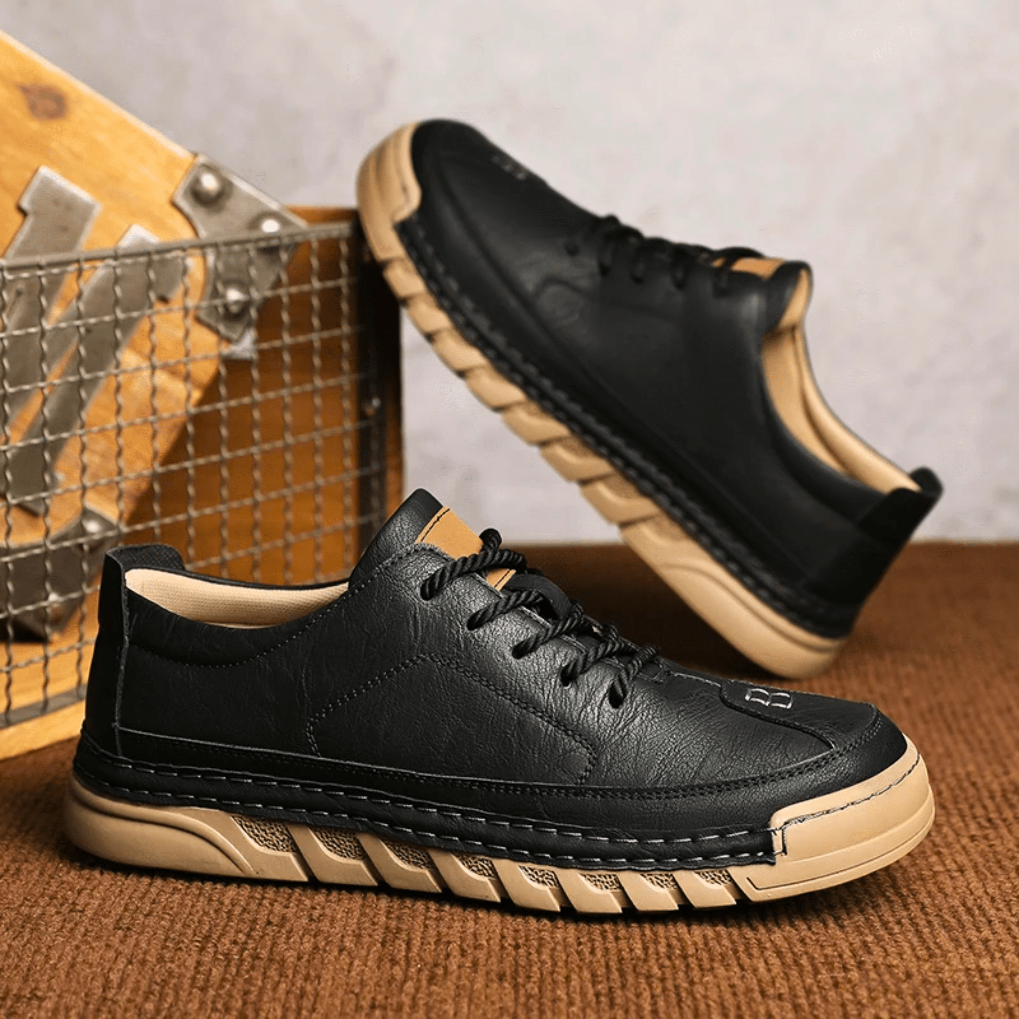 Easton Leather Trainer