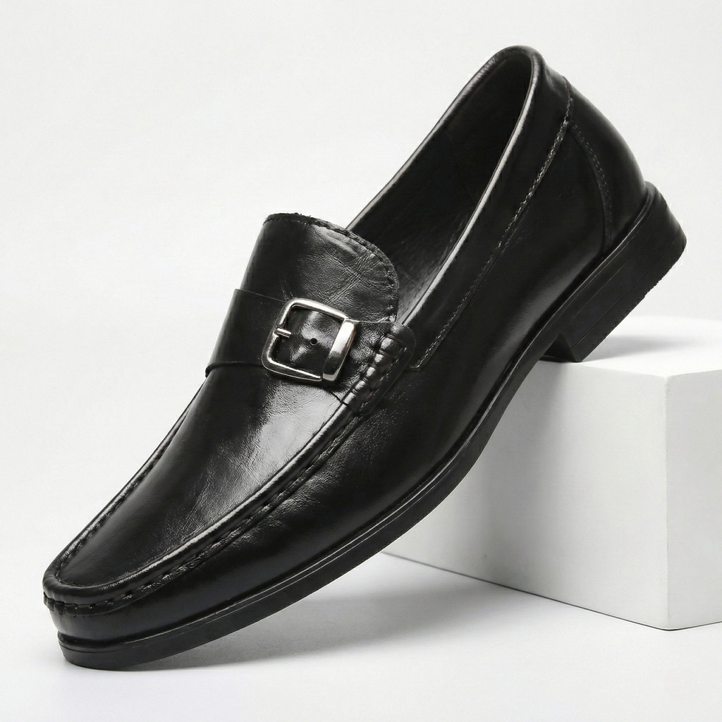 LORENZO LEATHER LOAFERS