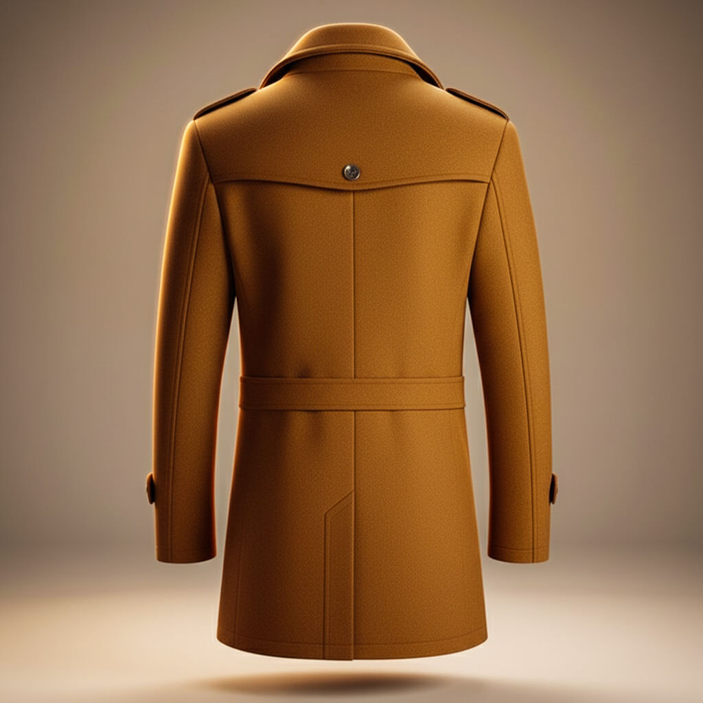 Callum Virgin Wool Coat