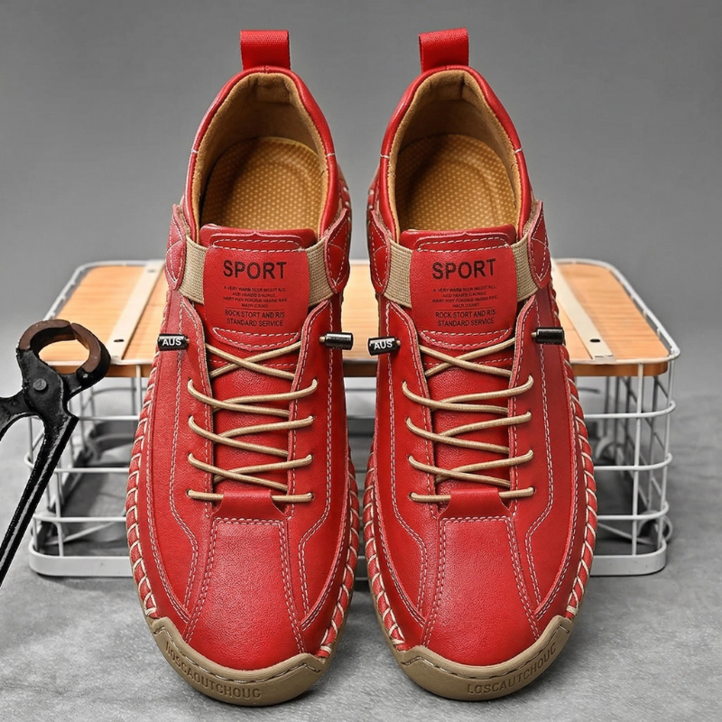 Calder Handcrafted Leather Trainer