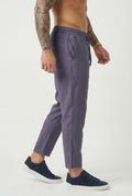 Kyoto Linen Cropped Pants